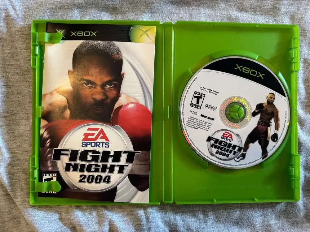 Fight Night 2004 Microsoft Xbox Video Game